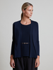 COTTON 2 IN 1 SET WITH BUCKLE: NAVY
