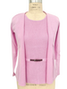 COTTON 2 IN 1 SET WITH BUCKLE: PINK