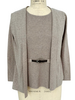 COTTON 2 IN 1 SET WITH BUCKLE: BEIGE