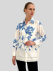 LONG SLEEVE SHIRT: EMBROIDERY BLUE