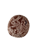 PRINTED SILK TWILL BUCKET HAT: WELLINGTON: CHOCOLATE