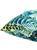 SILK PILLOW CORSICA GREEN: 21" X 21"