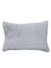 VENEZIA MINK PILLOW: 12" X 18": LIGHT BLUE