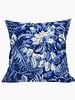 COTTON PILLOW CORSICA BLUE: 21" X 21"