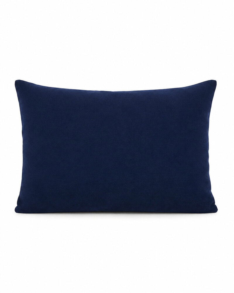 SILK QUILTED PILLOW: TRI PRINT SADDLE: MULTICOLOR 16"X20"