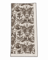 TOILE DU JOUY  THROW: BROWN