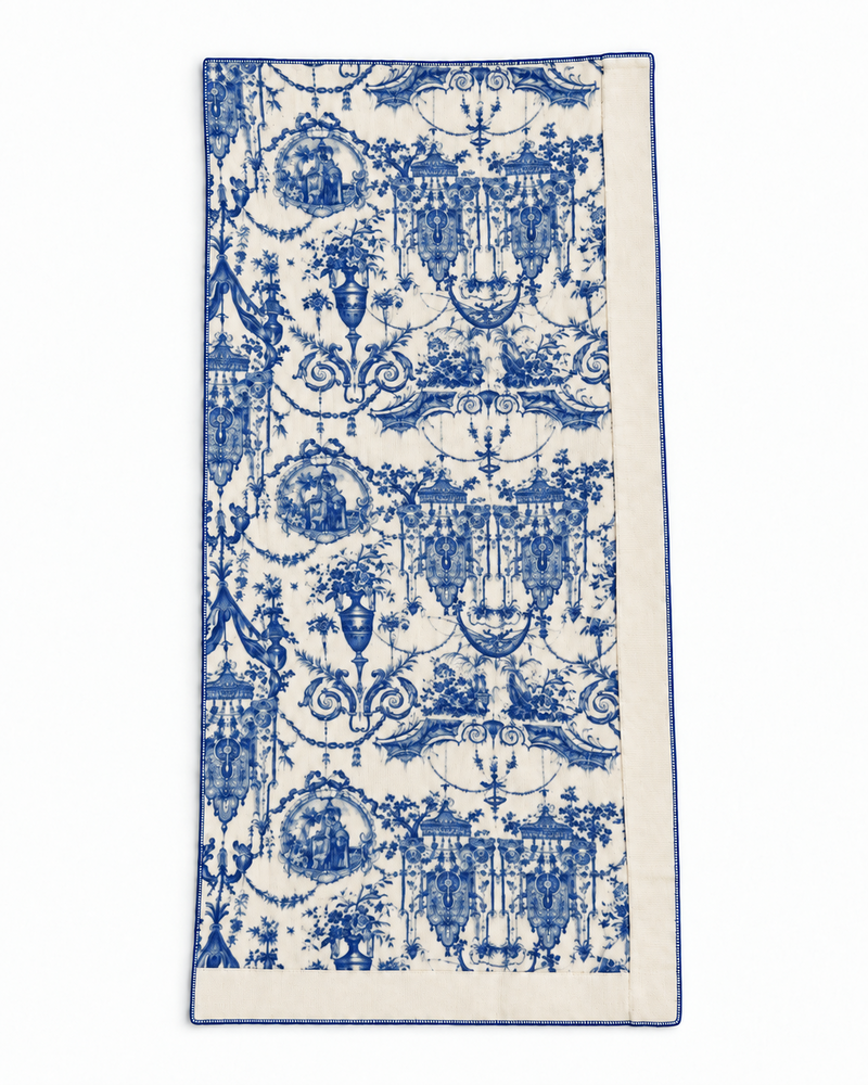 CASHMERE PRINTED THROW
