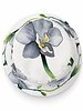 PRINTED COTTON  BUCKET HAT: BUTTERFLY ORCHID: SILVER