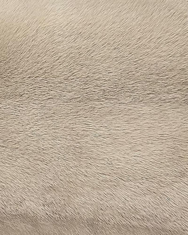 VENEZIA MINK PILLOW: 12" X 18": SILVER