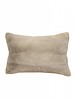 VENEZIA MINK PILLOW: 12" X 18": SILVER