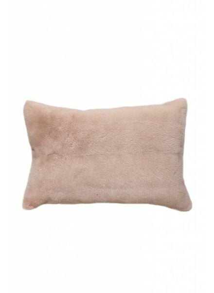 VENEZIA MINK PILLOW: 12" X 18": PINK