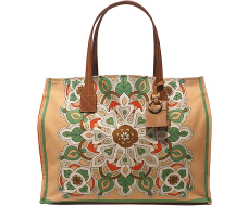 SCARF PRINT TOTE BAGS