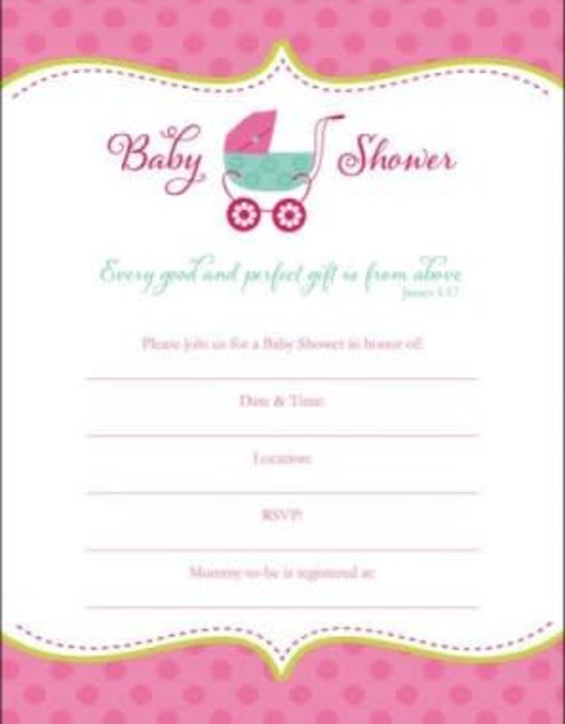 invitation baby girl