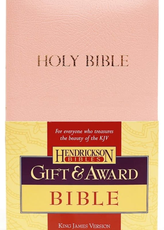 Hendrickson KJV Gift And Award Bible Pink