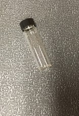 Glass Vial with Black Top 0.25 oz II