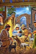Card-Boxed-Joyous Nativity (Box Of 15)