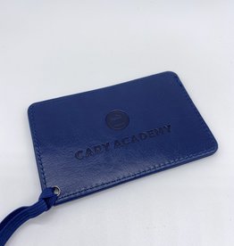 Venezia Luggage Tag Navy Debossed