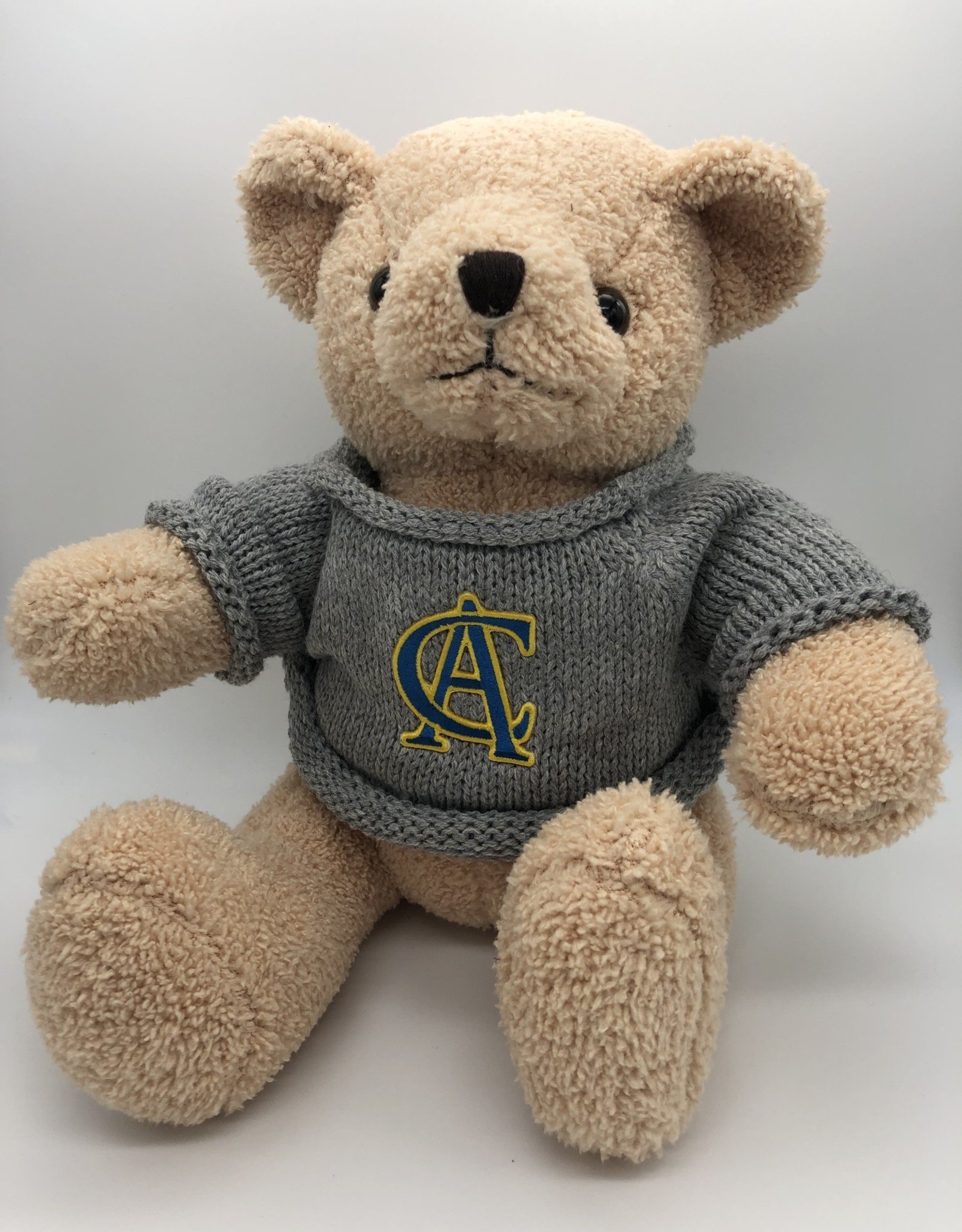 Theodore Bear with CA Knit Sweater