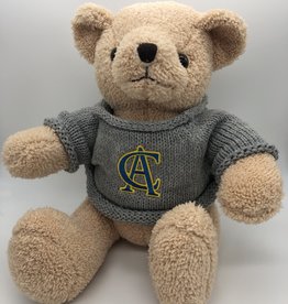 Theodore Bear with CA Knit Sweater