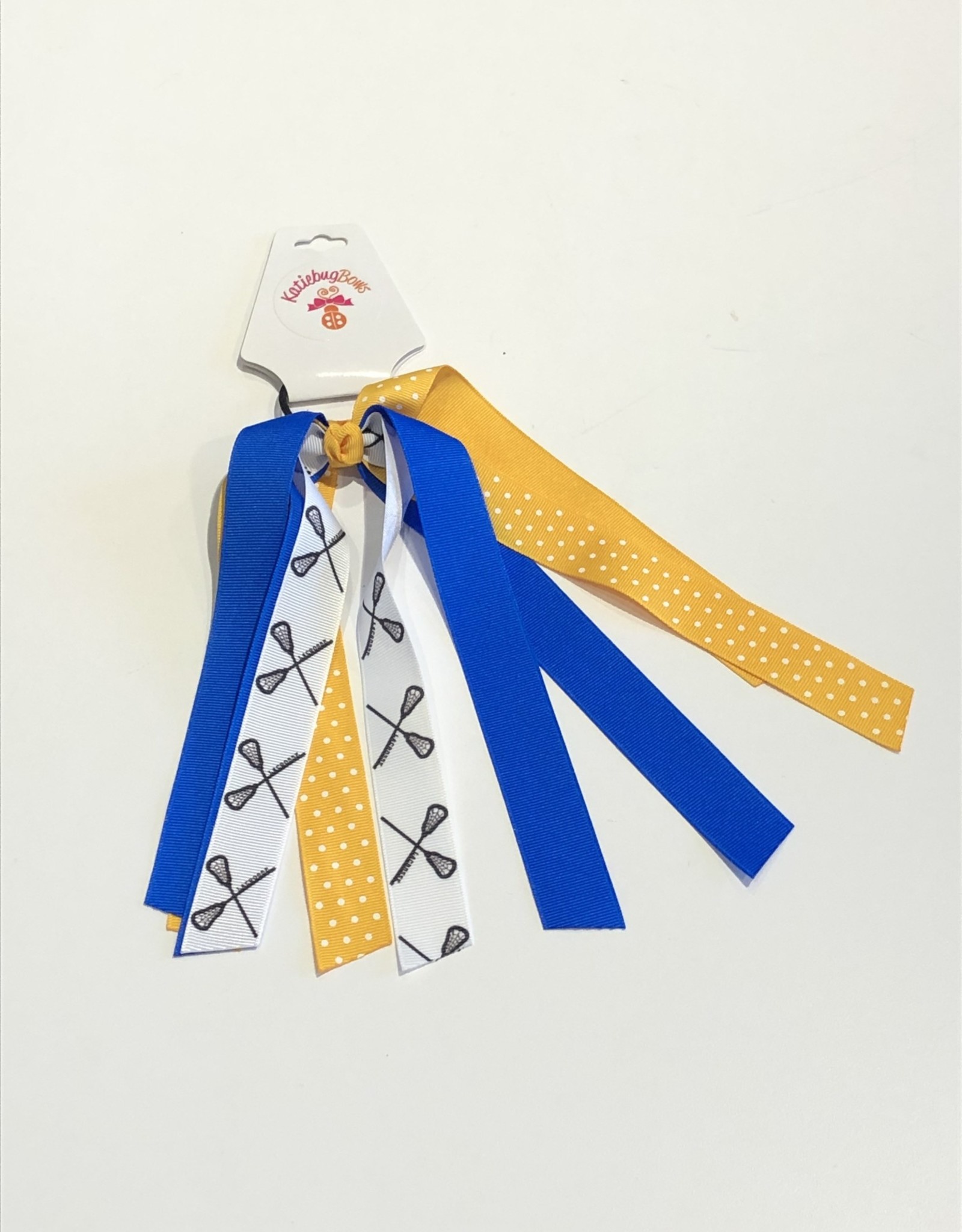 CA Blue/Gold Custom Hair Tie