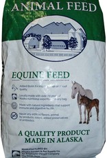 Alaska Mill and Feed Equine Basic 11% Protien 50lb Horse AMF