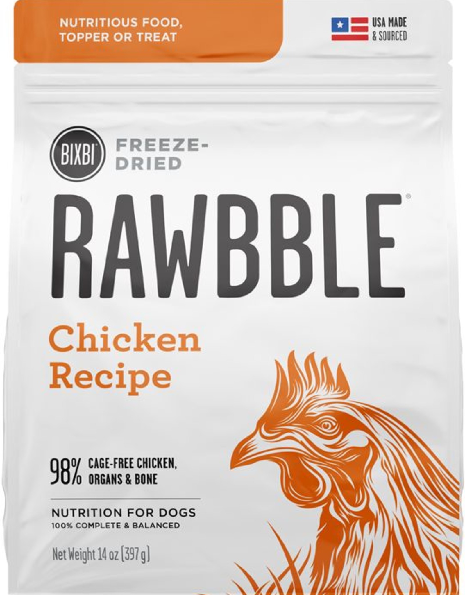 Bixbi Bixbi Dog Rawbble FD Food GF Chicken 4.5 oz