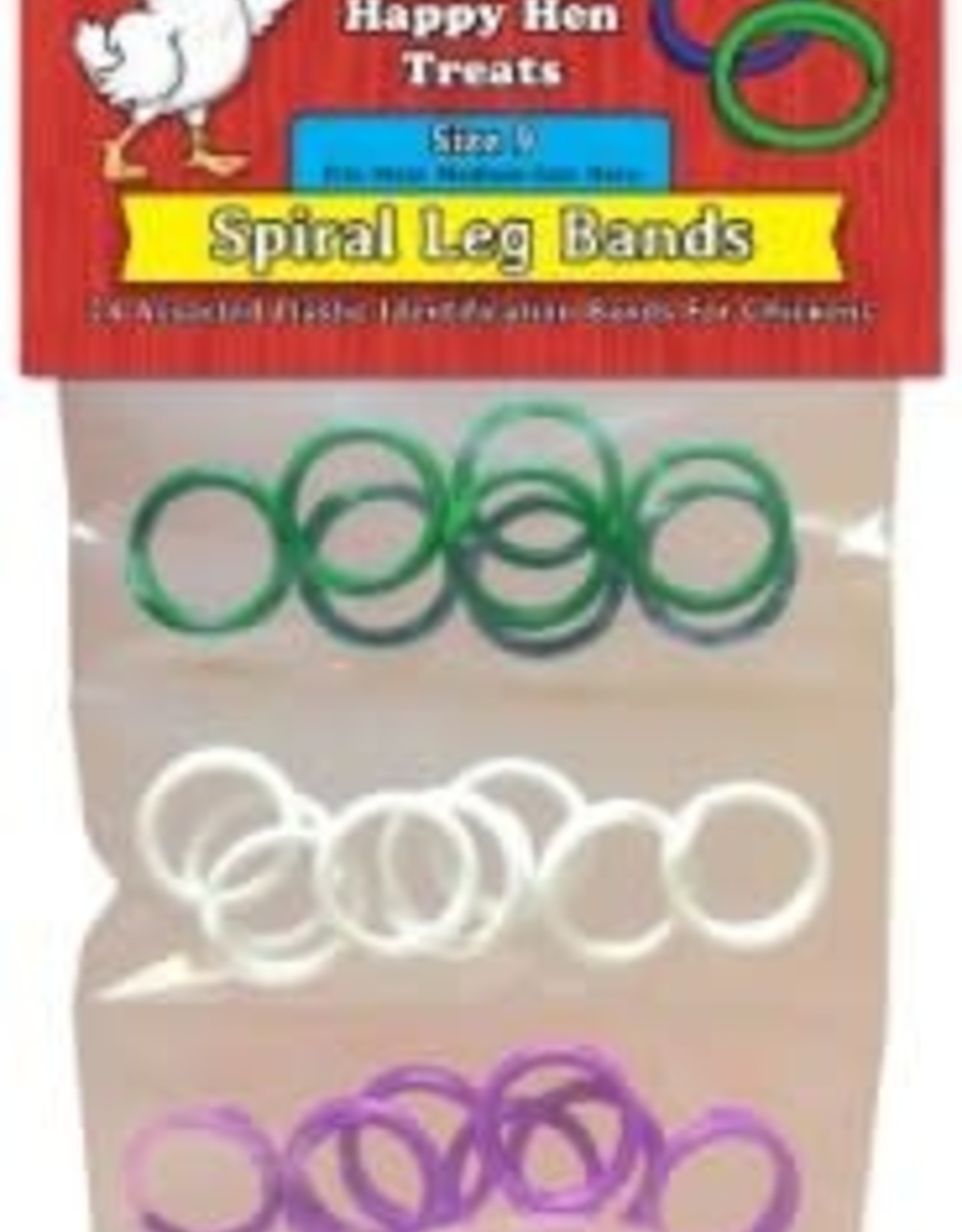 Spiral Leg Band Size 9 24/Bag 3PK