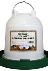 HARRIS FARM Poultry Drinker Plastic Fount 5 qt  Harris Farm