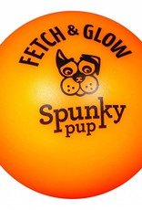 Spunky Pup FETCH & GLOW BALL MED