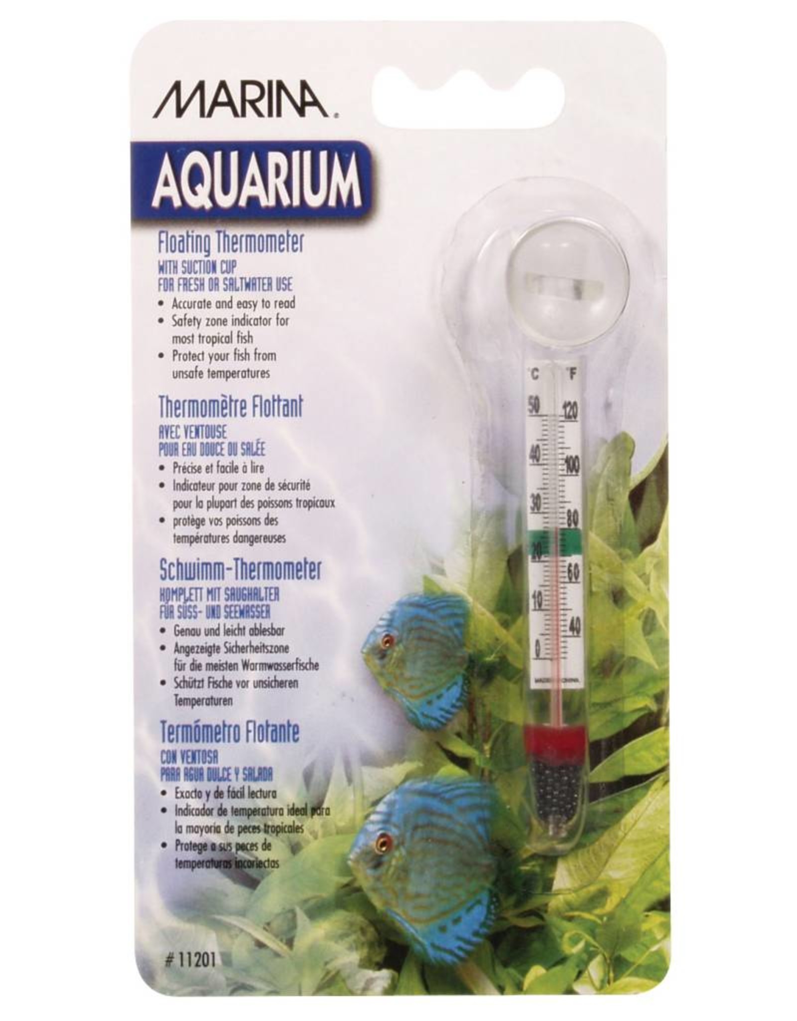 Hagen Marina Floating Thermometer w/Suction Cup