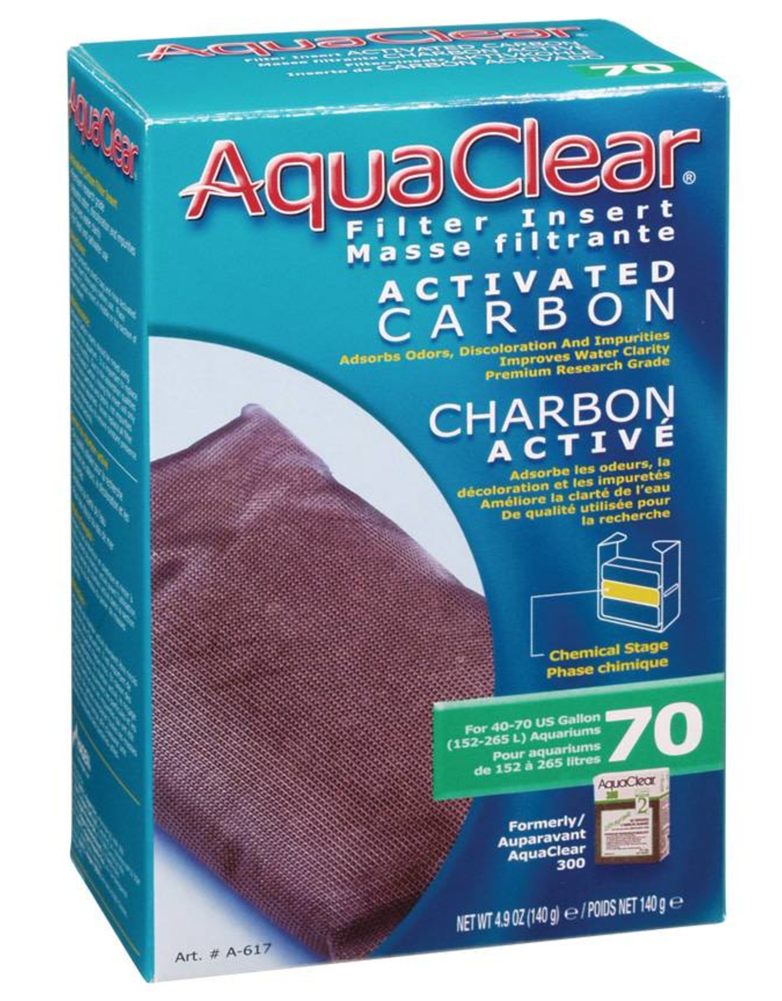 Hagen AquaClear 70 Activated Carbon, 4 1/5 oz