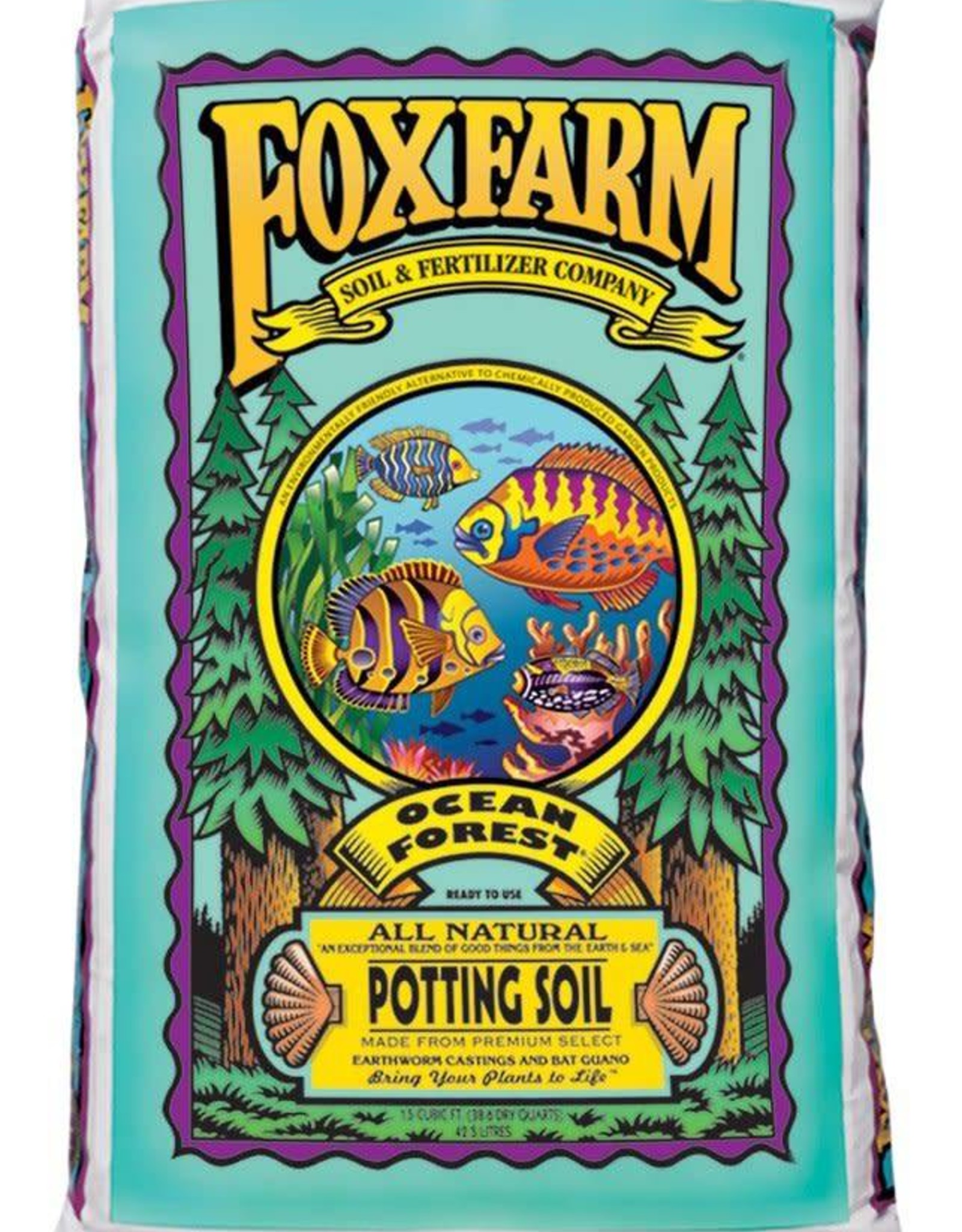 FoxFarm Ocean Forest Potting Soil, 1.5 cu ft