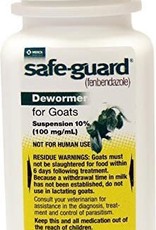 MERCK SAFEGUARD GOAT DEWORMER Wormer 125ML SEE NOTE