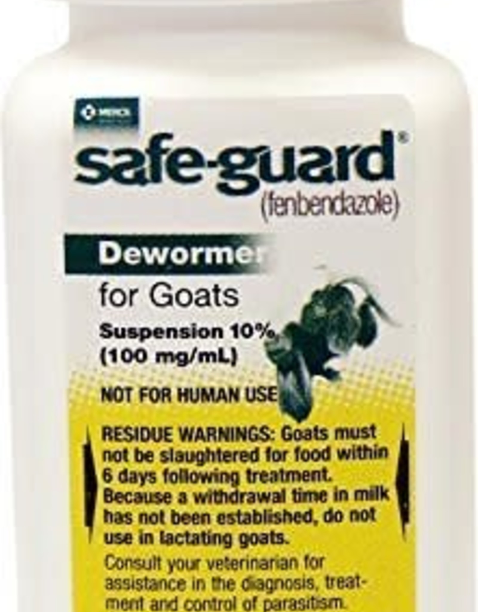 MERCK SAFEGUARD GOAT DEWORMER Wormer 125ML SEE NOTE