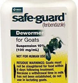 MERCK SAFEGUARD GOAT DEWORMER Wormer 125ML SEE NOTE