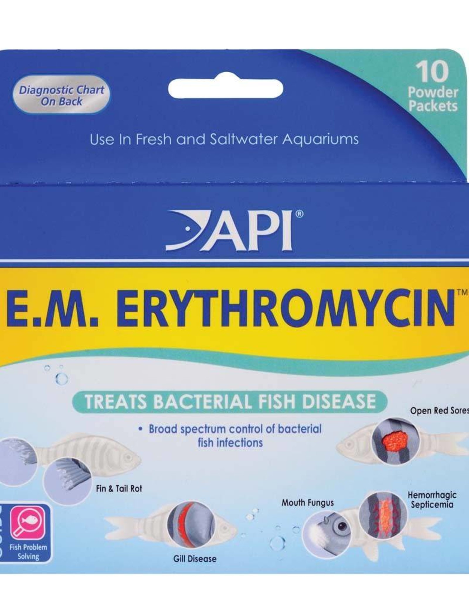 API API E.M. Erythromycin Powder 10pk