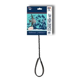 WECO PRODUCTS Weco Classic Coarse Mesh Net Standard Handle, Black, 1ea/5 in