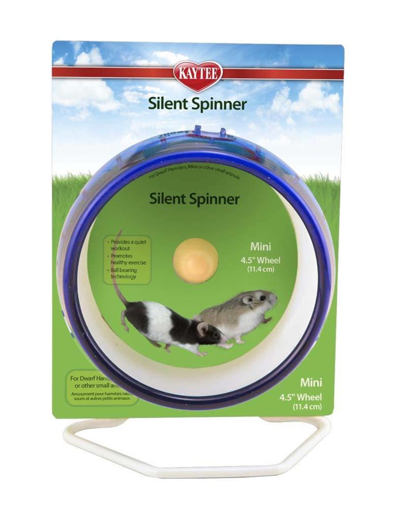KAYTEE PRODUCTS Kaytee Silent Spinner Wheel Mini 4.5in