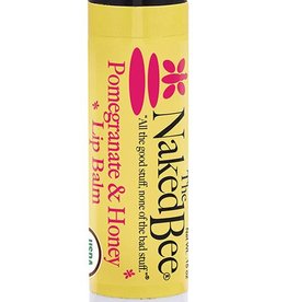 The Naked Bee Naked Bee Pomegranate & Honey Lip Balm .15 oz.