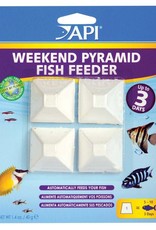 API API 3-Day Pyramid Fish Feeder 4pk