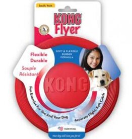 KONG COMPANY Kong Flyer Dog Toy Red