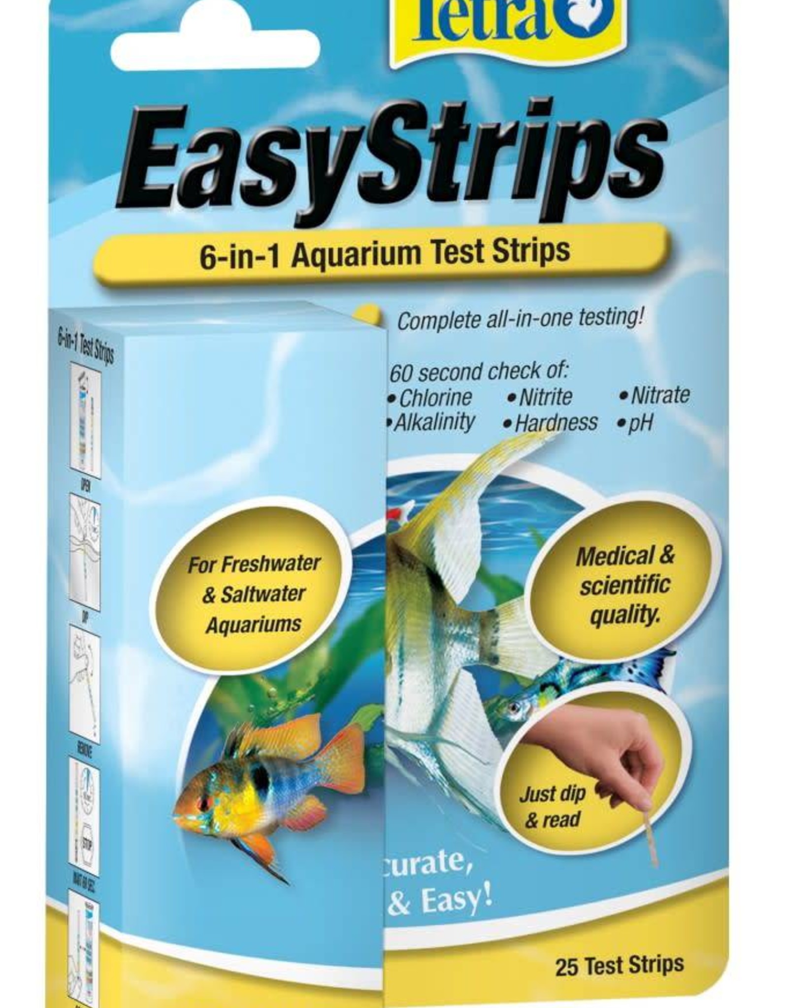 SPECTRUM BRANDS - TETRA TET TEST EZSTRIP 6-IN-1 25PK