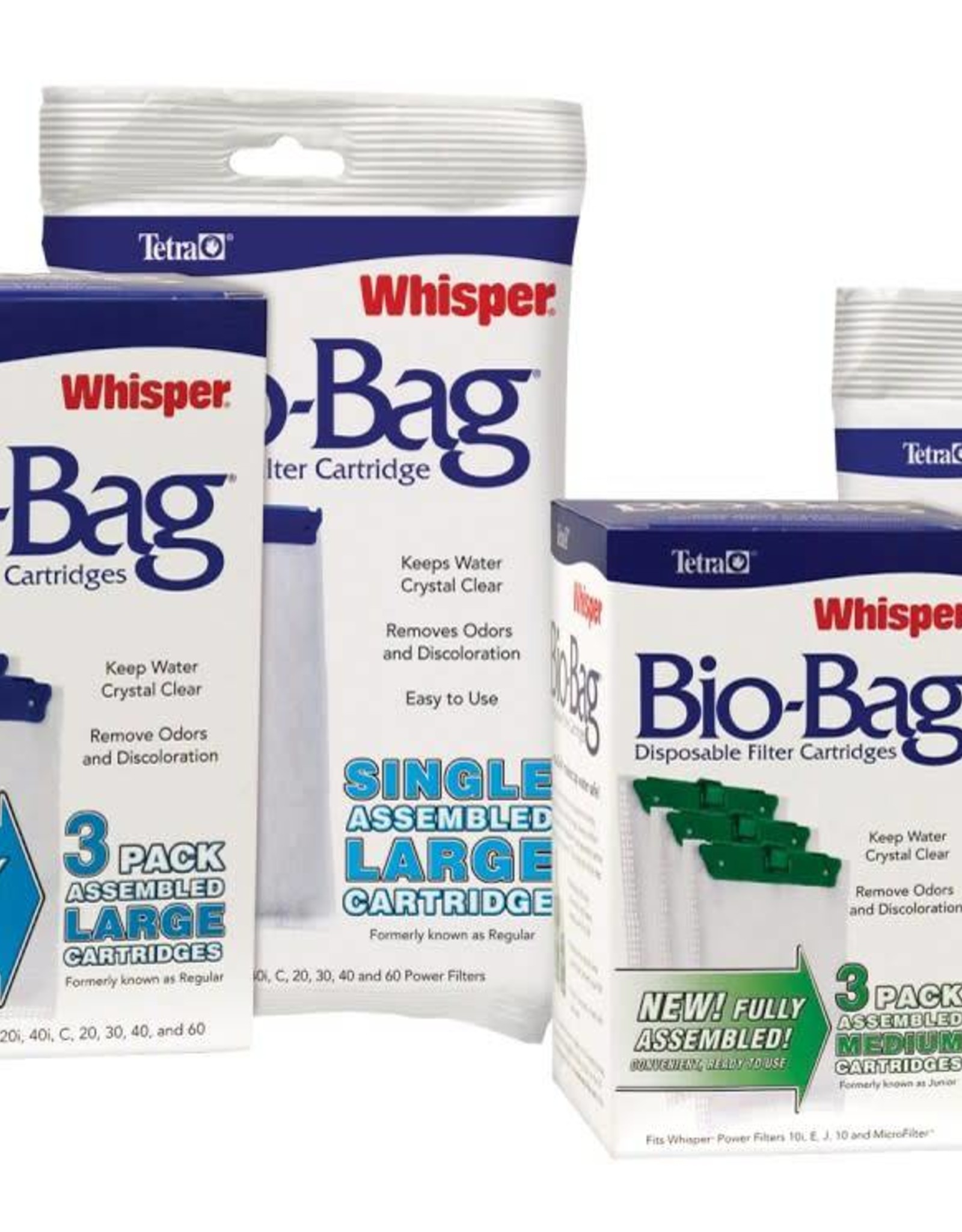 SPECTRUM BRANDS - TETRA TETRA WHISPER CRTRDG BIO-BAG SM 2PK