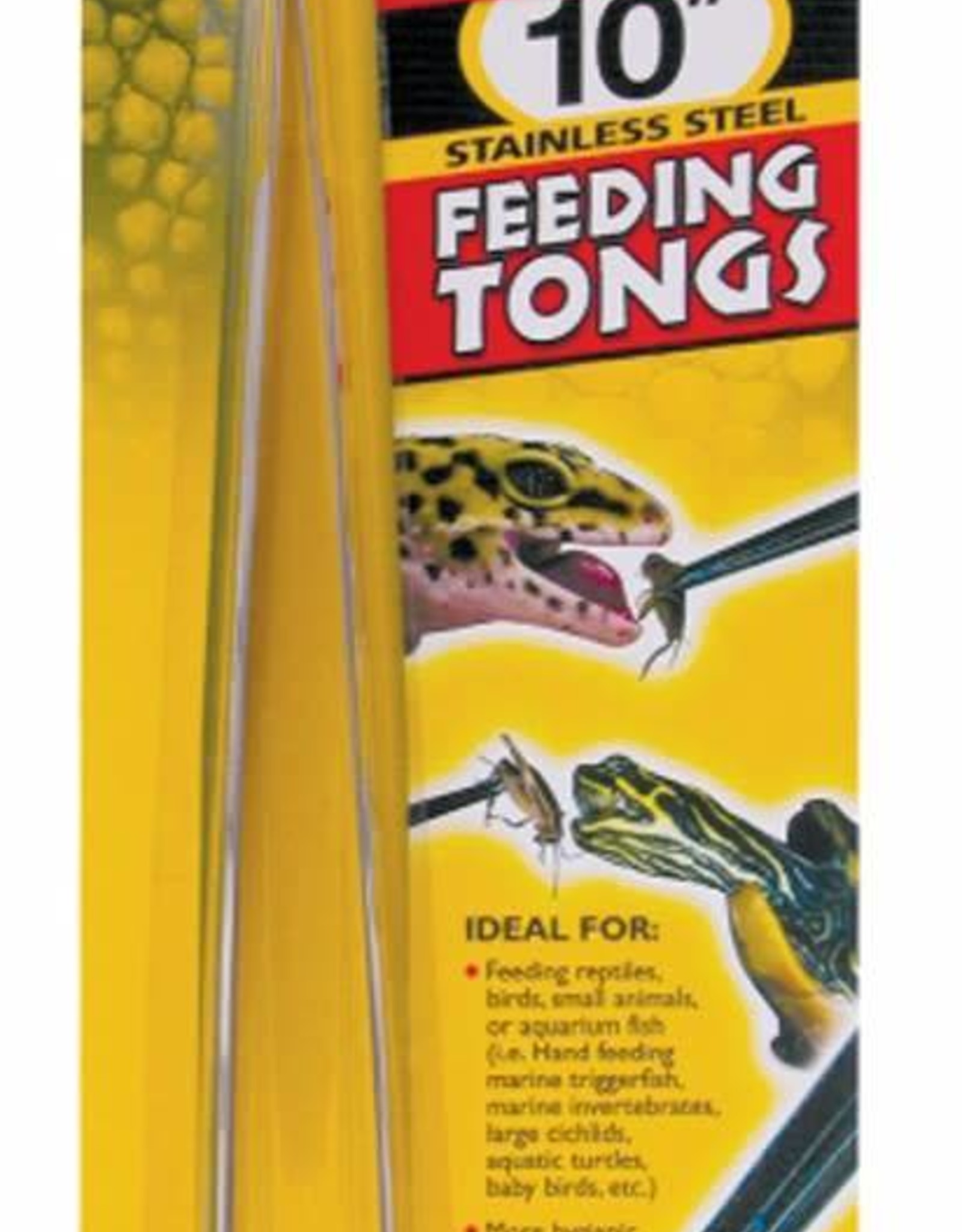 ZOO MED LABORATORIES ZML Fedding Tongs Stainless Steel