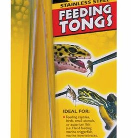 ZOO MED LABORATORIES ZML Fedding Tongs Stainless Steel