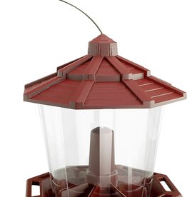 Pennington Pennington Earth Smart Recycled Ecozebo Bird Feeder Red 10lb