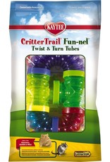 KAYTEE PRODUCTS Kaytee Crittertrail Fun-Nels Twist And Turn Tubes 5pk