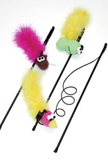 ETHICAL PRODUCT INC. Feather Boa Teaser Wand with Catnip cat toy