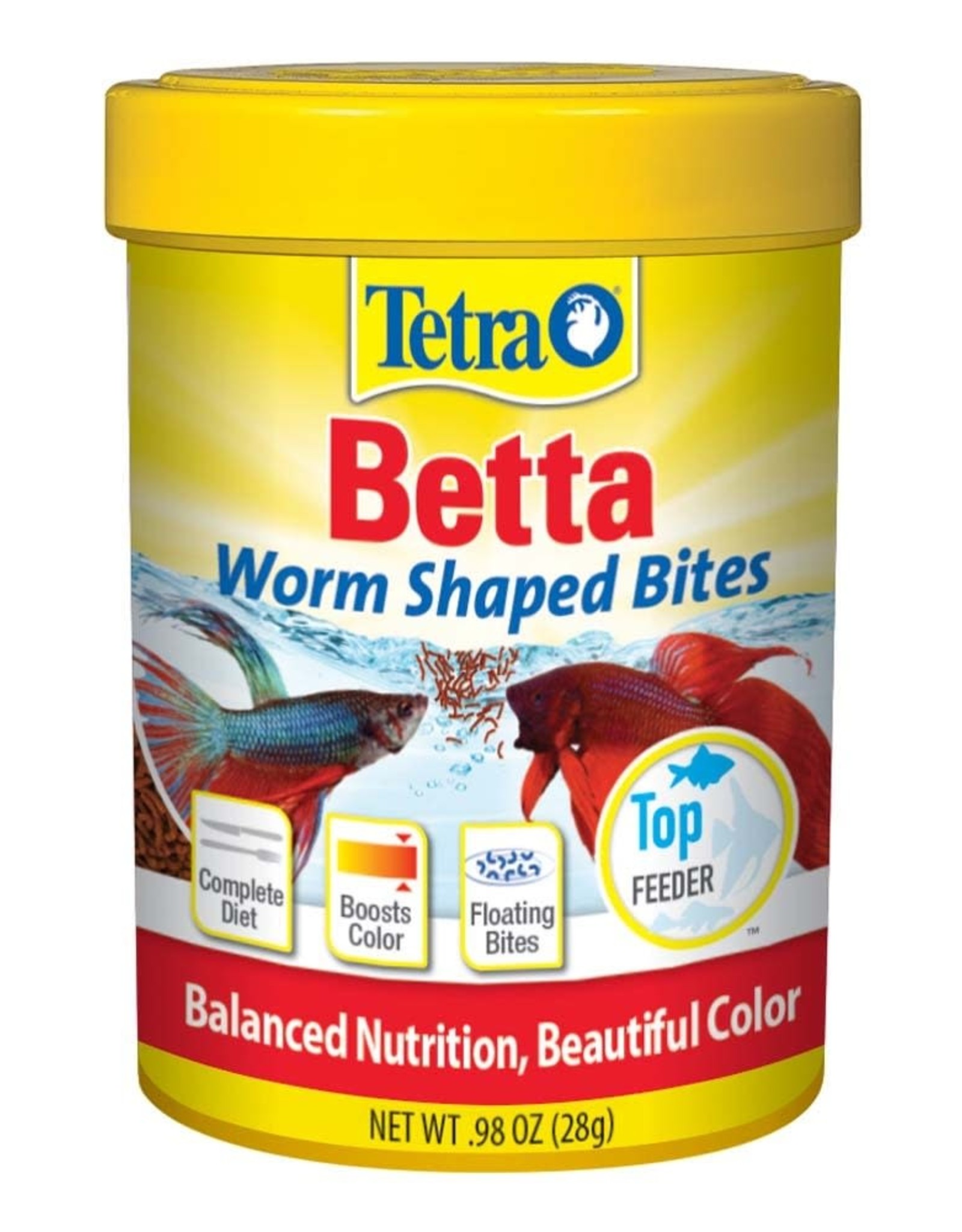 SPECTRUM BRANDS - TETRA Tetra Betta Worm Shaped Bites .98oz