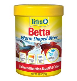 TETRA HOLDING (US), INC) Tetra Betta Worm Shaped Bites .98oz